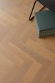 Saltburn Engineered Smoked Grey Oak Brushed and Lacquered 90mm x 15/4mm Parquet Wood Flooring