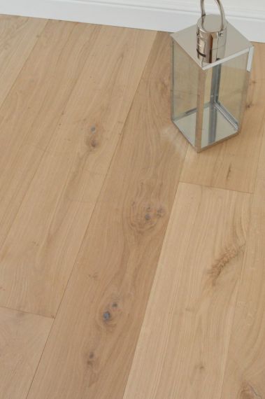Conwy Engineered Unfinished Oak 220mm x 15/4mm Wood Flooring