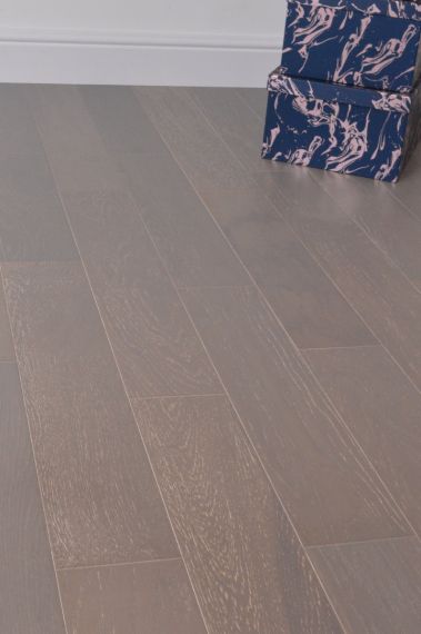 Darwen Engineered Grey Oak Brushed and Matt Lacquered 125mm x 10/2.5mm Wood Flooring
