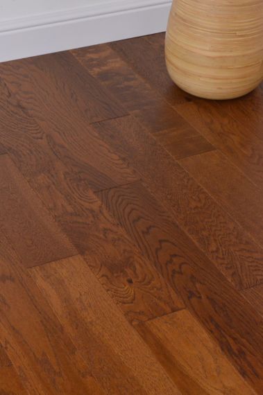 Gilpin Engineered Smoked Oak Brushed and Matt Lacquered 125mm x 10/2.5mm Wood Flooring