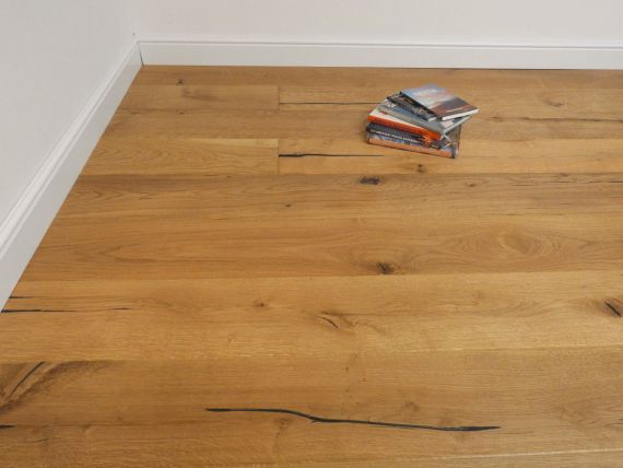 Ashbrook Engineered Natural Oak Oiled and Distressed 220mm x 15/4mm Wood Flooring