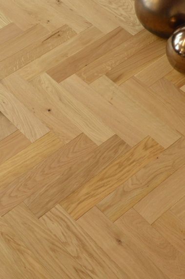 Rusland Engineered Natural Oak Oiled 70mm x 11/4mm Parquet Wood Flooring