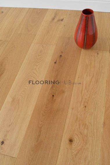 Holden Engineered Natural Oak Brushed and Matt Lacquered Click Lok 190mm x 15/4mm Wood Flooring