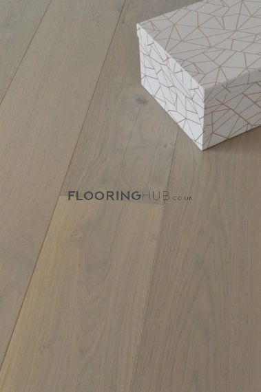 Hexley Engineered Silver Grey Oak Brushed and Lacquered 220mm x 15/4mm Wood Flooring