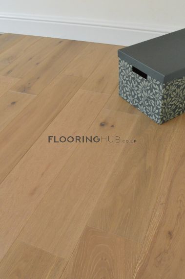 Letcombe Solid Smoked Grey Oak Brushed & Oiled 150mm x 18mm Wood Flooring