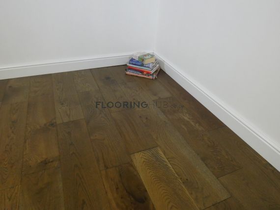 Harley Engineered Smoked Oak Brushed and Lacquered 190mm x 14/2mm Wood Flooring