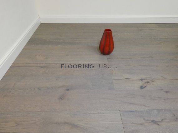 Birkdale Engineered Smoked Oak Brushed and Oiled 190mm x 14/3mm Wood Flooring
