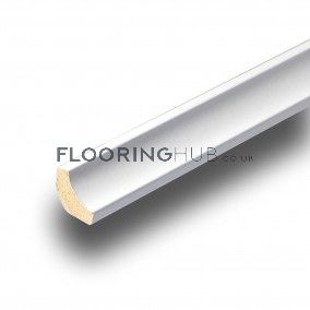 White Scotia Beading To Complement White Flooring
