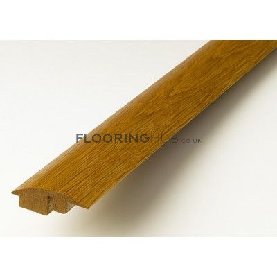 Golden Solid Oak Semi Ramp (Wood to Carpet) To Complement Golden Flooring