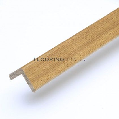 Golden Solid Oak Stair Lipping To Complement Golden Flooring