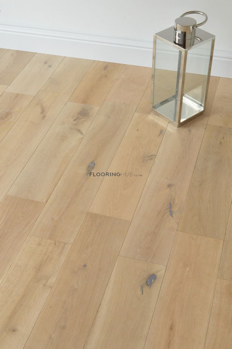 Medina Solid Unfinished Oak 150mm x 18mm Wood Flooring