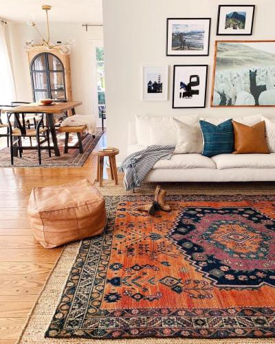 The Perfect Winter Blend: Wooden Floors and Soft Carpets